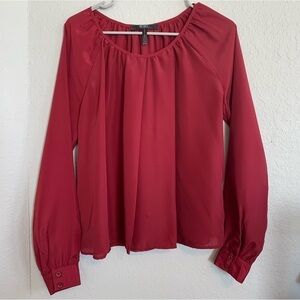 BCBG Paris Long-Sleeved Women's Blouse, Size S